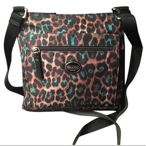 Coach leopard crossbody bag (NWT)